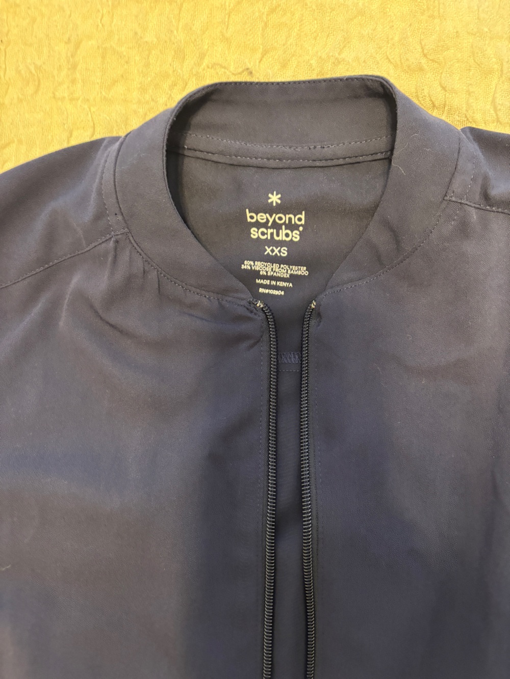 Scrub jacket navy - Picture 2 of 3